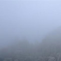 El Torcal bei Nebel Im Winter